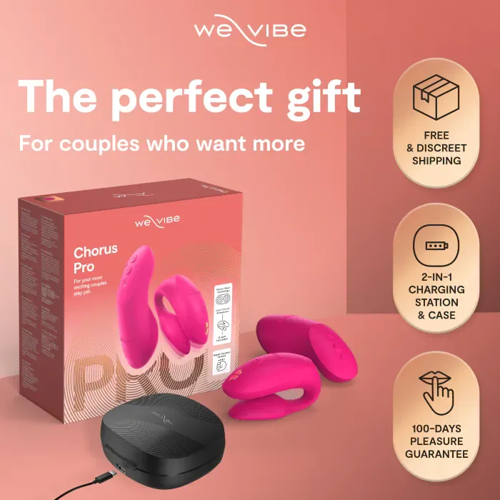 Парний смартвібратор We-Vibe Chorus Pro Electric Pink — фото 38
