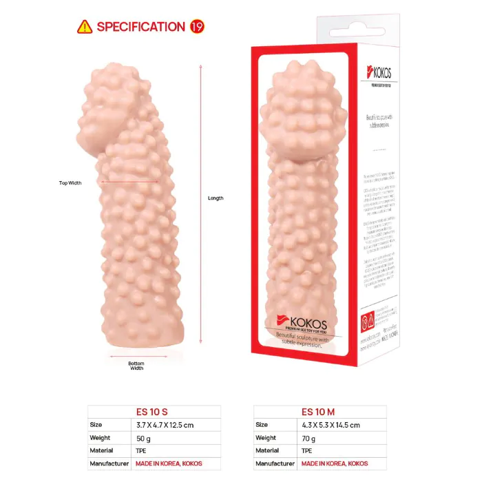 Насадка Kokos Extreme Sleeve ES 010 M — фото 6