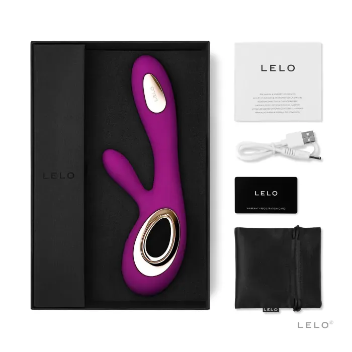 Вібратор-кролик Lelo Soraya Wave Deep Rose — фото 7