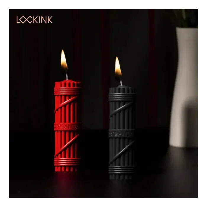 Набір свічок для BDSM Lockink Fetish Drip Candles Set 2 шт — фото 6