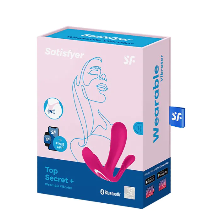 Подвійний смартвібратор у трусики Satisfyer Top Secret+ Pink — фото 6