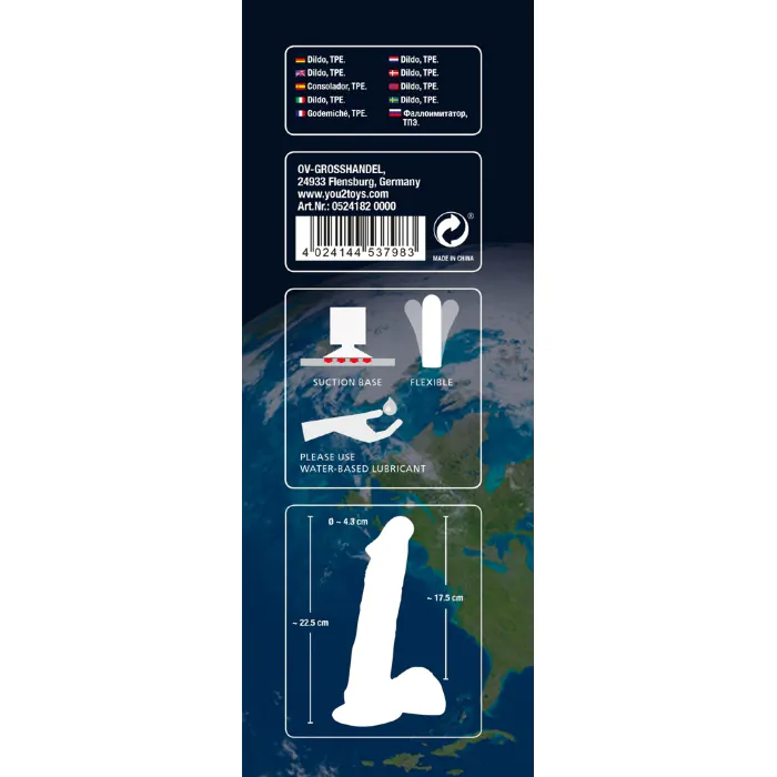 Фалоімітатор You2Toys European Lover large — фото 7