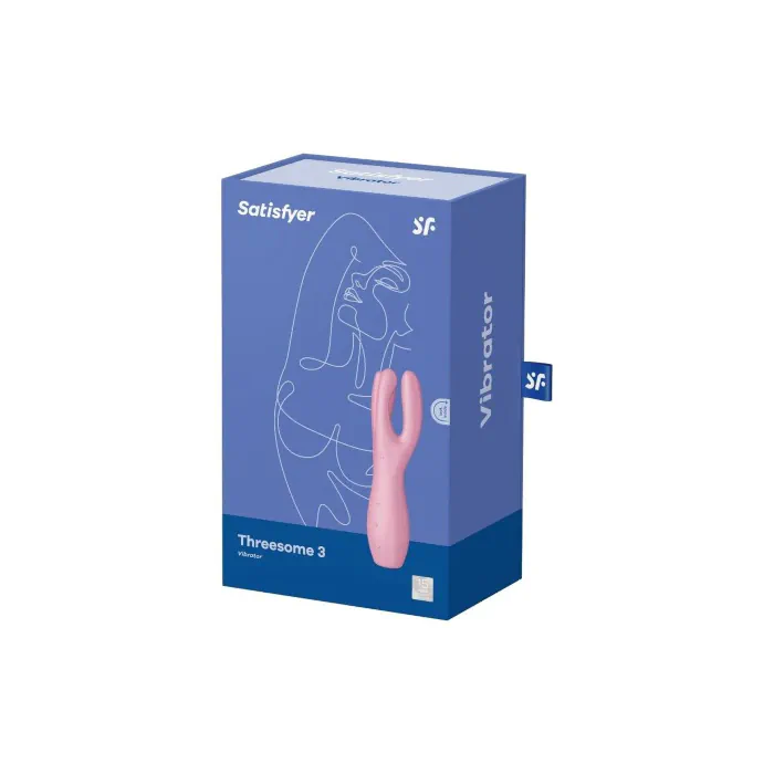 Кліторальний вібратор Satisfyer Threesome 3 Pink — фото 4