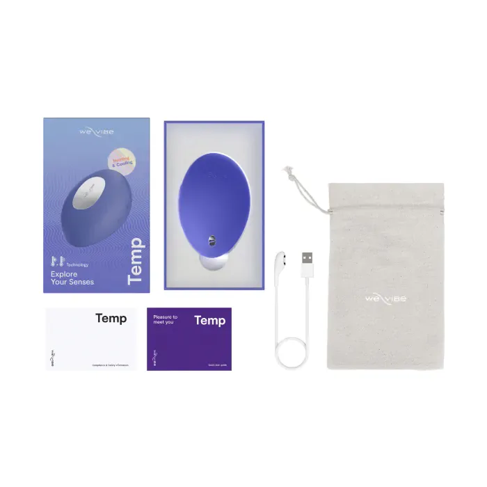 Стимулятор We-Vibe Temp Lavender Blue — фото 17
