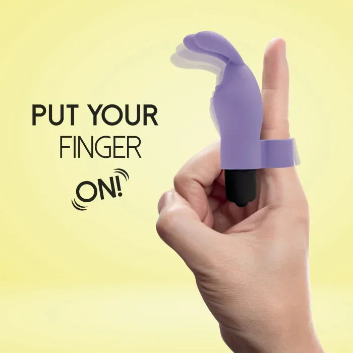 Вібратор на палець FeelzToys Magic Finger Vibrator Purple — фото 3