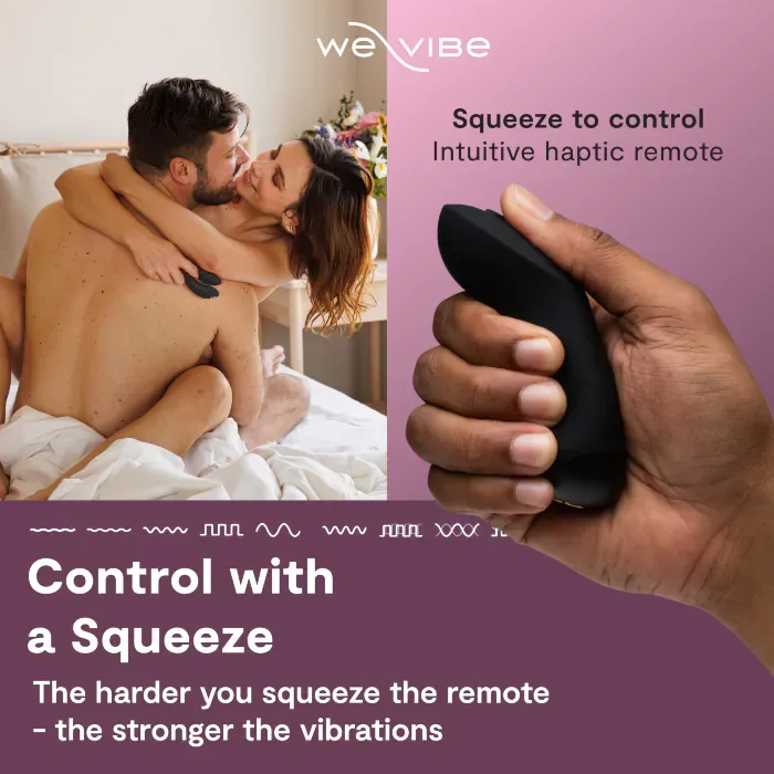 Парний смартвібратор We-Vibe Chorus Pro Satin Black — фото 32