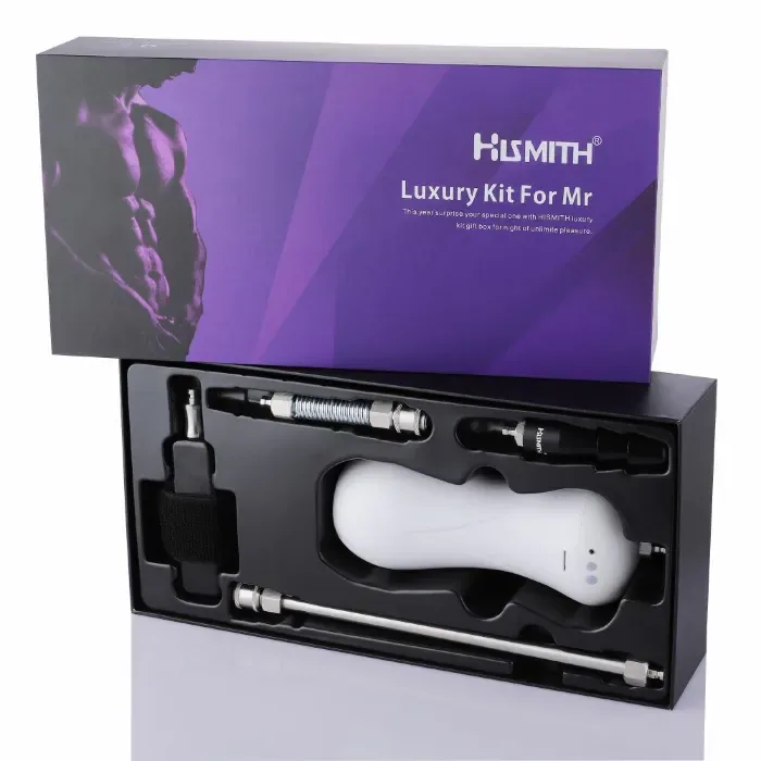 Набір адаптерів «для нього» для секс-машин Hismith KlicLok System Set for Him — фото 8
