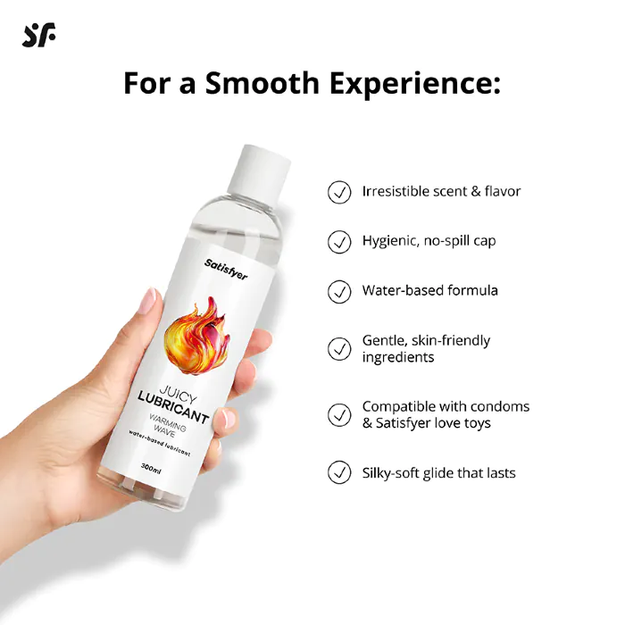 Лубрикант Satisfyer Juicy Lubricant Warm Wave 300 мл — фото 5
