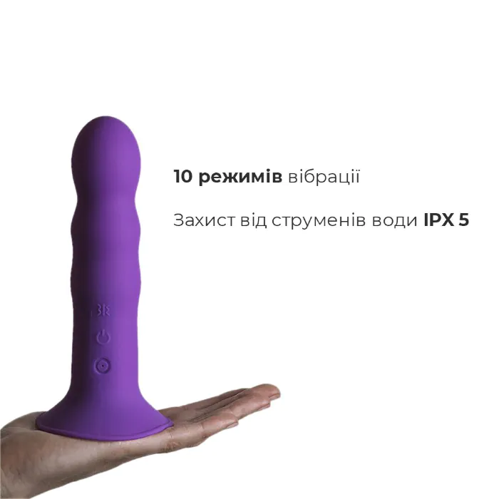 Вібратор Adrien Lastic Hitsens 3 Purple — фото 4