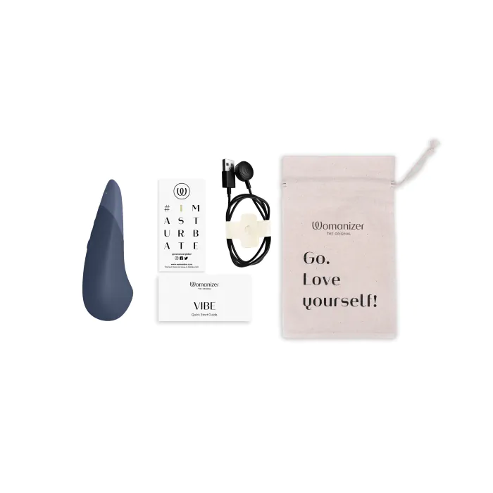Вібратор Womanizer Vibe Dark Blue​ — фото 11