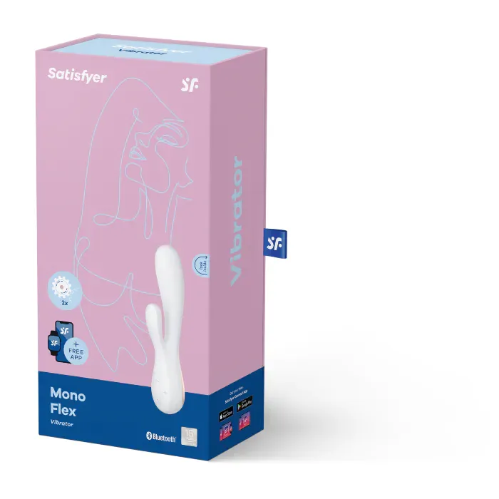 Смарт-вібратор кролик Satisfyer Mono Flex White — фото 6