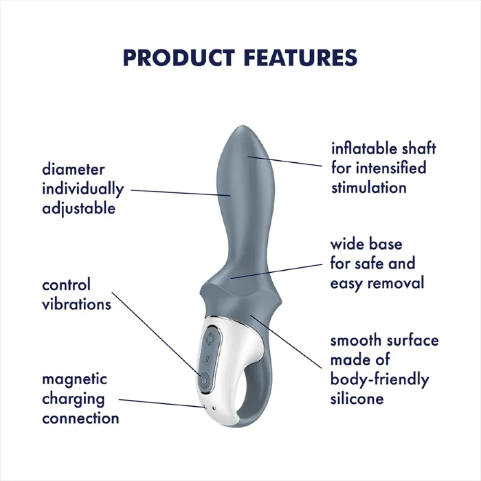 Вібратор Satisfyer Air Pump Booty 1 — фото 2