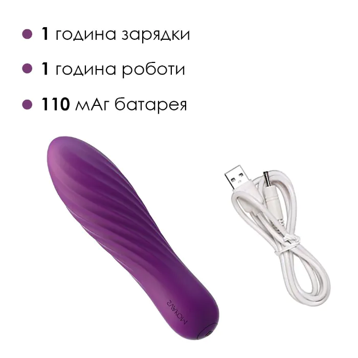 Міні вібратор Svakom Tulip Violet — фото 4