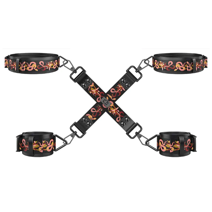 Набір BDSM Lockink The Flowering Serpent Bondage Set 7 шт — фото 10