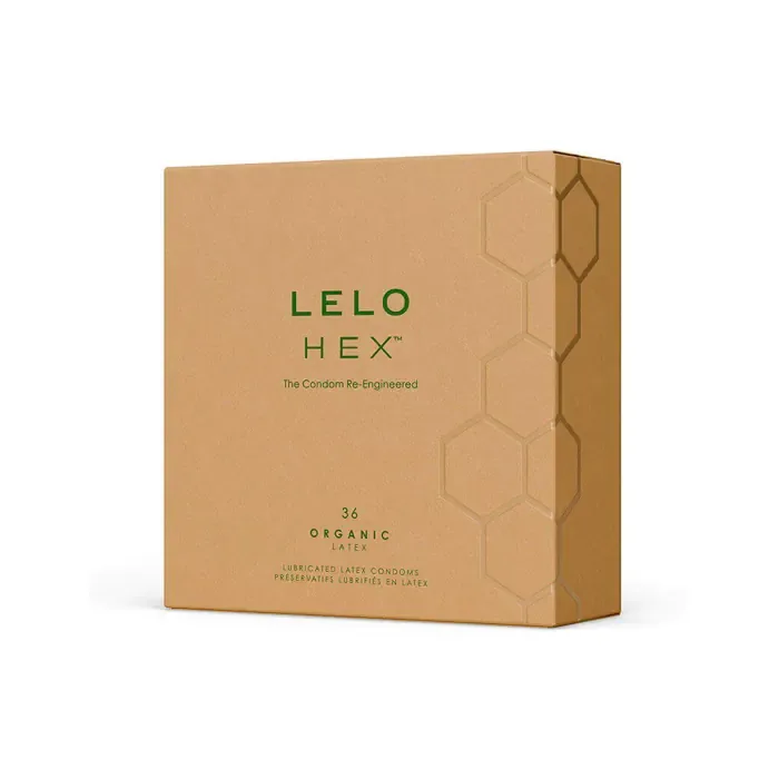 Lelo Hex Condoms Organic 36 Pack — фото 2