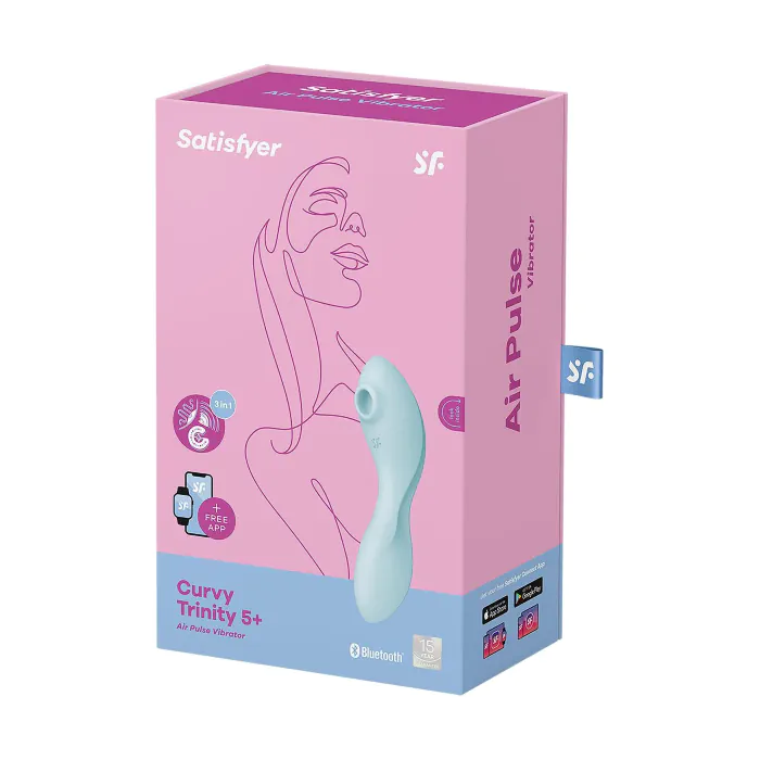Вакуумний смартвібратор Satisfyer Curvy Trinity 5 + — фото 6