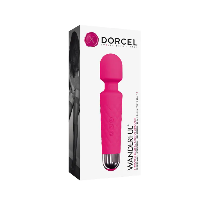 Вібромасажер Dorcel Wand Wanderful Magenta — фото 2