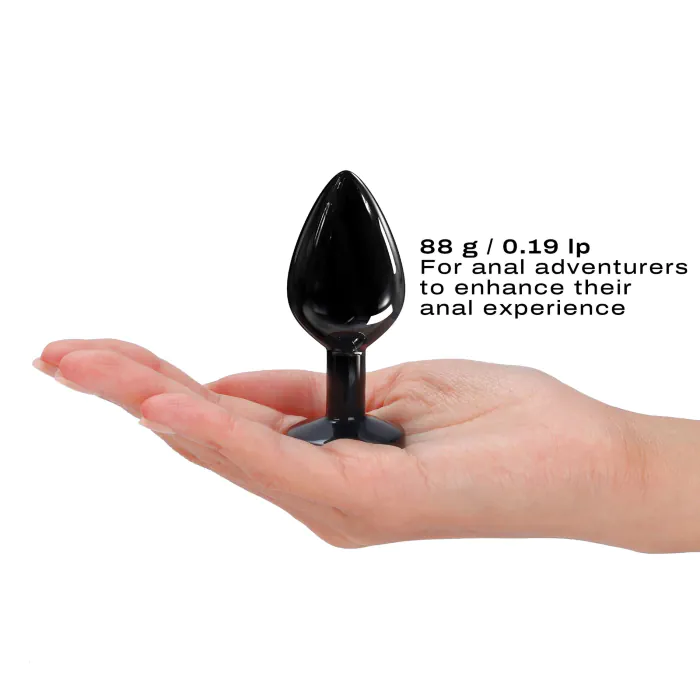 Анальна пробка Dorcel Diamond Plug Black M — фото 3