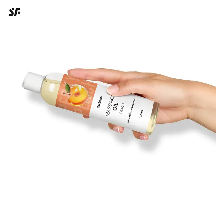Масажна олія Satisfyer Massage Oil Peach 250 мл — фото 7