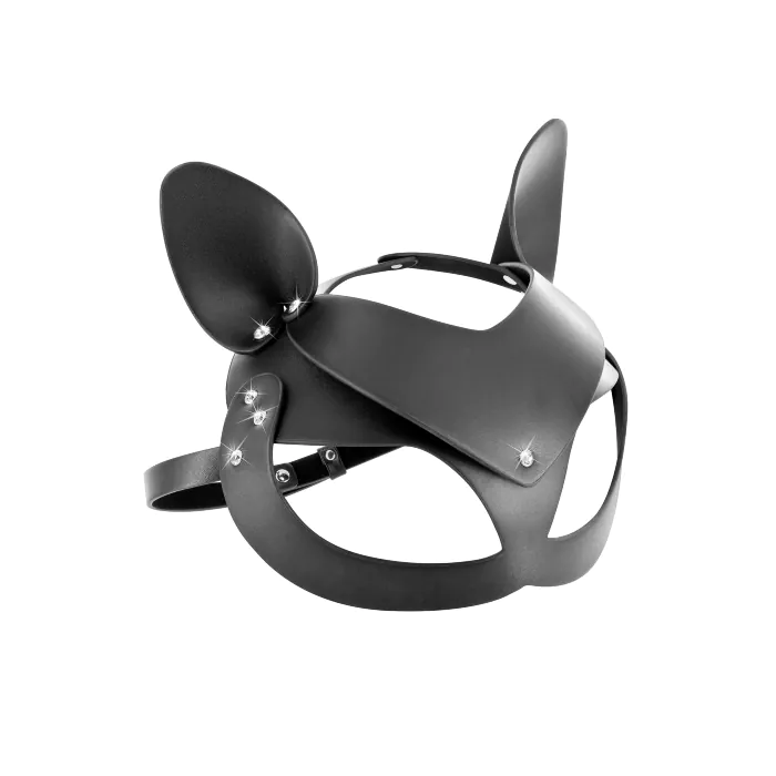Маска Fetish Tentation Adjustable Catwoman Diamond Mask Black — фото 2