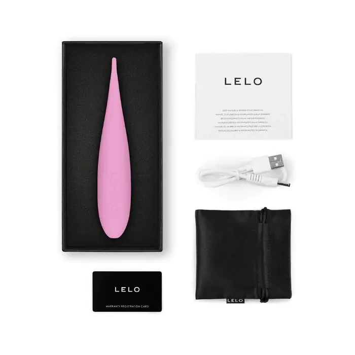 Кліторальний вібратор Lelo Dot Travel Pink — фото 2