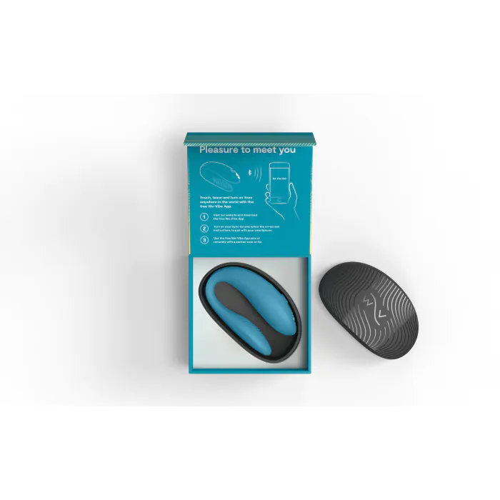 Смарт-вібратор We-Vibe Sync Go Turquoise — фото 14