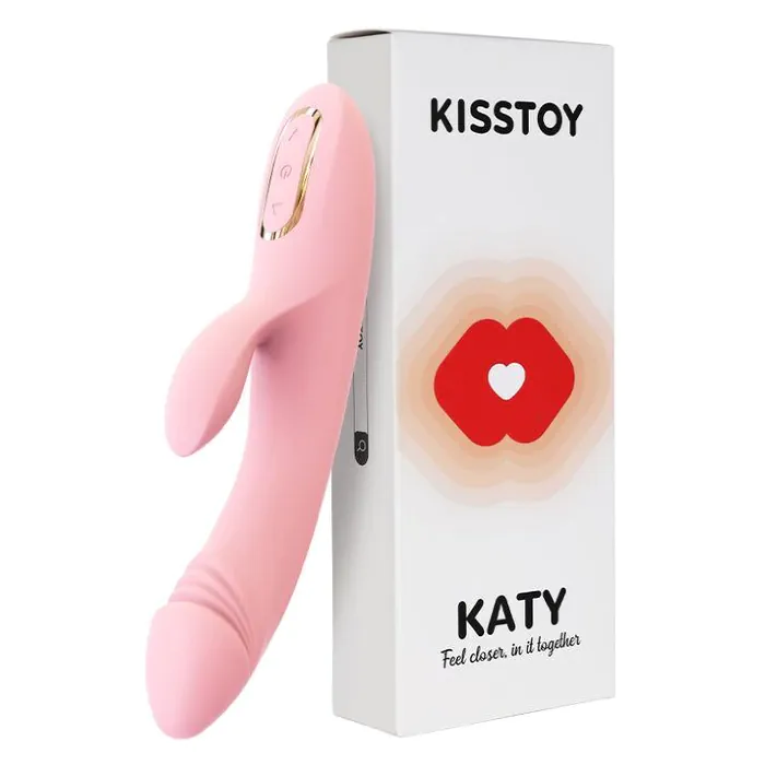 Вібратор-кролик з підігрівом KissToy Katy — фото 3