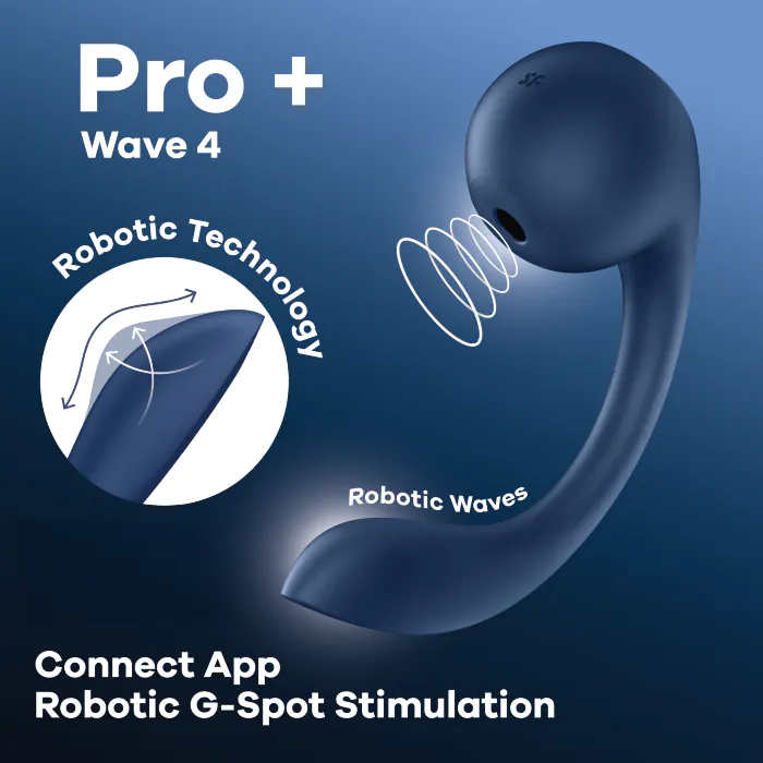 Вібратор Satisfyer Pro+ Wave 4 Connect App — фото 6