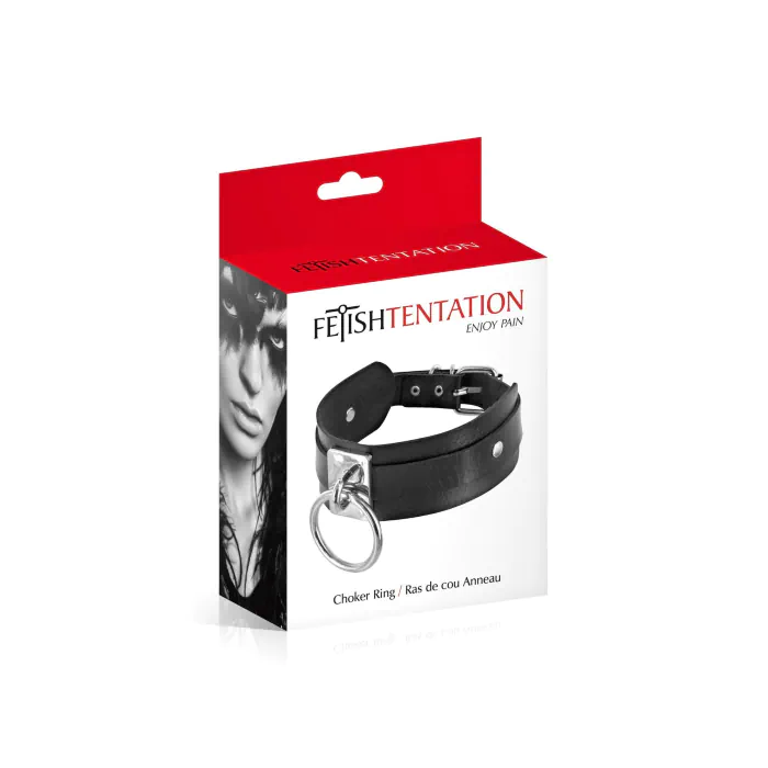 Нашийник Fetish Tentation Choker Ring Black — фото 2