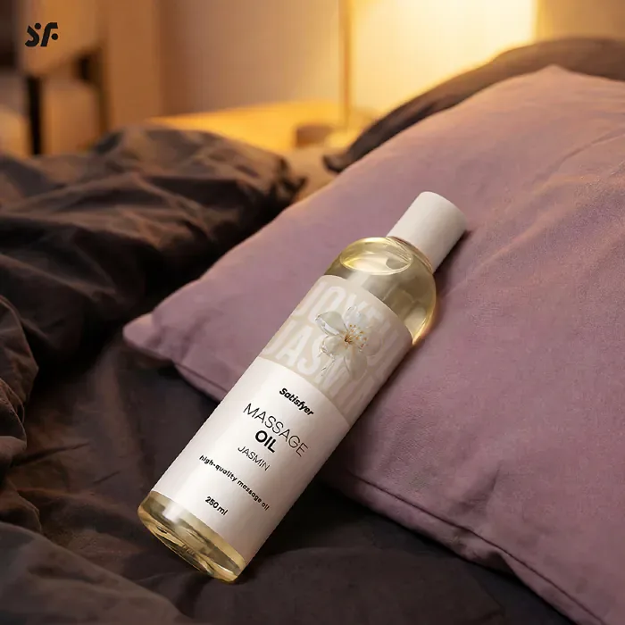 Масажна олія Satisfyer Massage Oil Jasmin 250 мл — фото 9