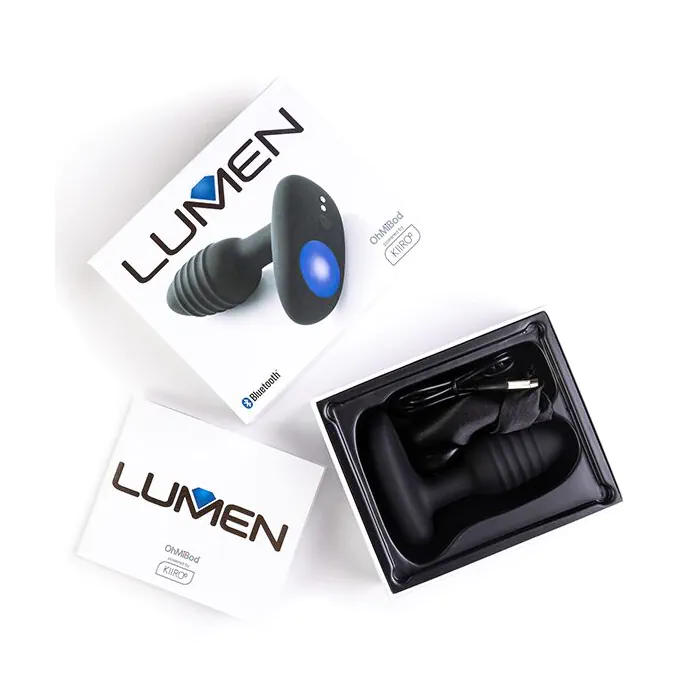 Інтерактивна анальна пробка OhMiBod Lumen powered by KIIROO — фото 6