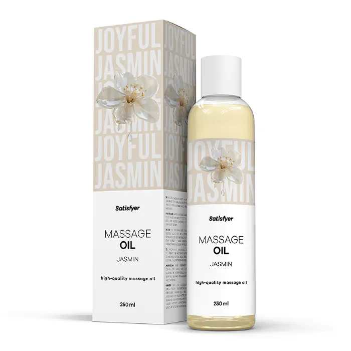 Масажна олія Satisfyer Massage Oil Jasmin 250 мл — фото 2