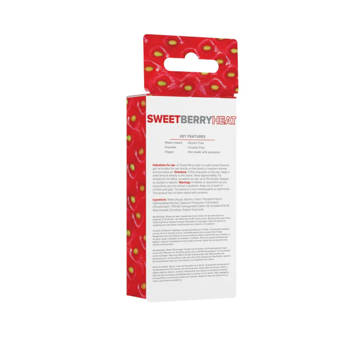 Гель для клітора JO Sweet Berry Heat 10 мл — фото 8
