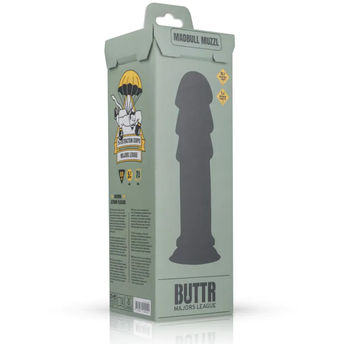 Анальна пробка BUTTR MadBull Muzzl XXL Dildo — фото 6