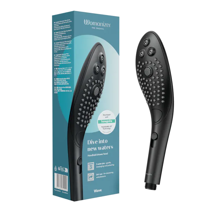 Насадка для душу Womanizer Wave Black — фото 10