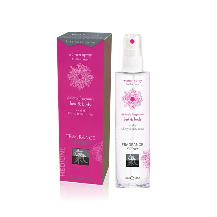 Спрей для постільної білизни та тіла Shiatsu Bed & Body Spray Cherry & White Lotus