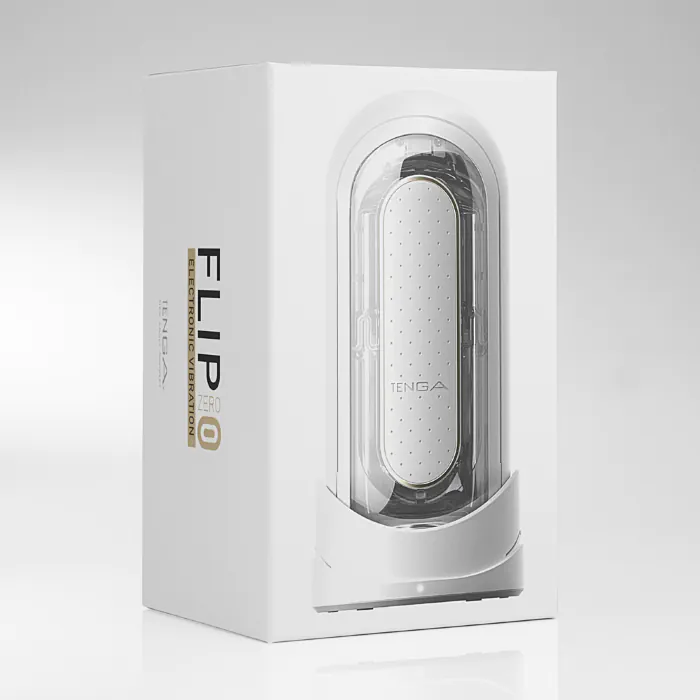 Мастурбатор Tenga Flip Zero Electronic Vibration White — фото 12