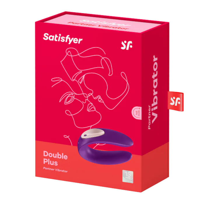 Вібратор для пар Satisfyer Double Plus — фото 6