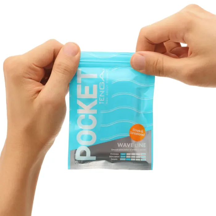 Мастурбатор Pocket Tenga Wave Line — фото 5