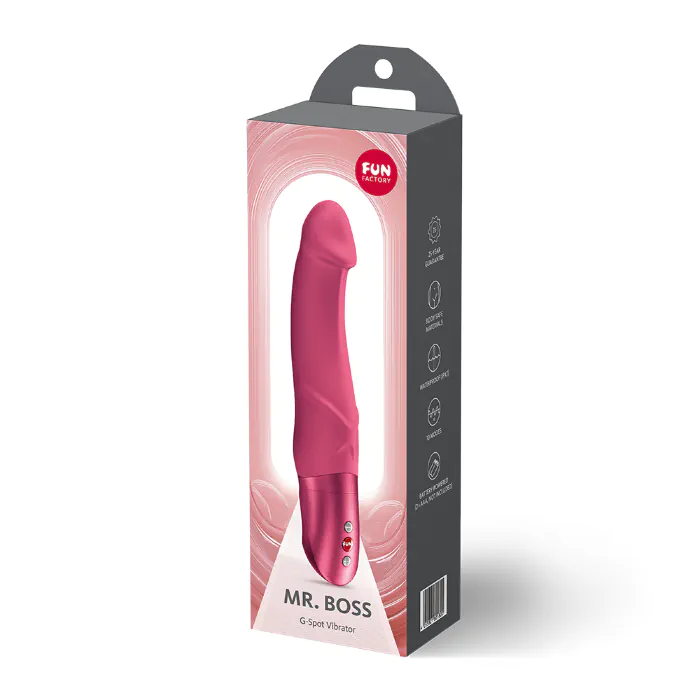 Вібратор Fun Factory Mr. Boss Raspberry — фото 4