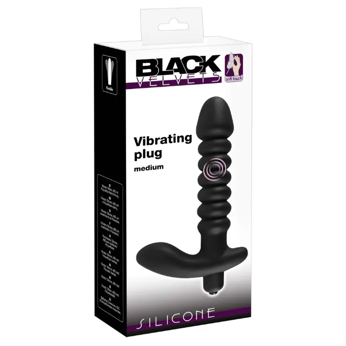 Анальний вібратор Black Velvets — фото 9