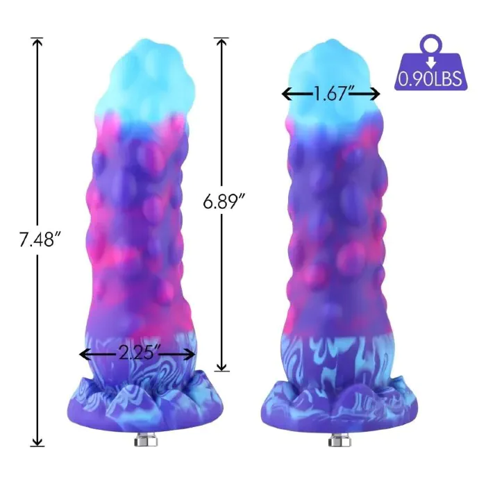 Дилдо Hismith 7.48" Silicone Dildo HSA138 Monster Series — фото 7
