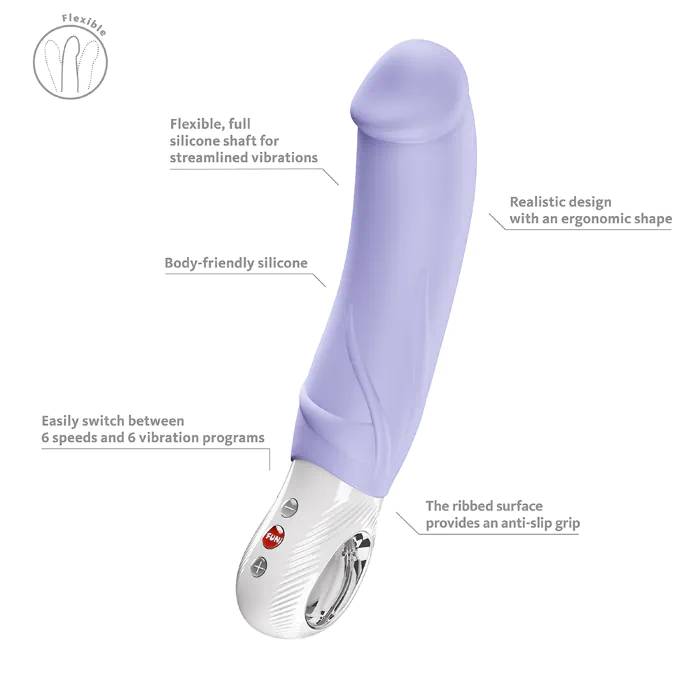 Вібратор Fun Factory Big Boss Purple — фото 9