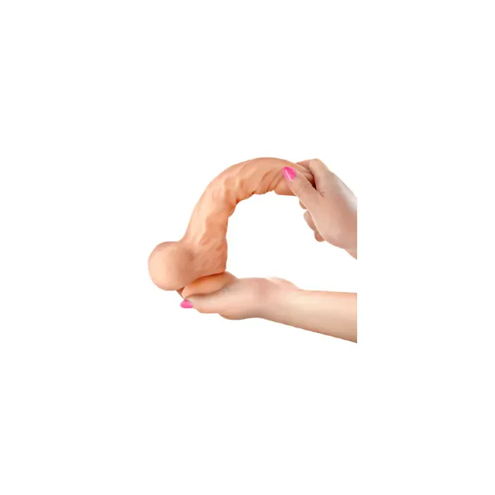 Фалоімітатор із рухомою крайньою плоттю Real Body Real Max — фото 4
