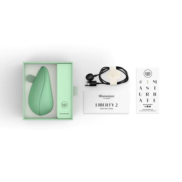 Вакуумний стимулятор Womanizer Liberty 2 Sage — фото 10