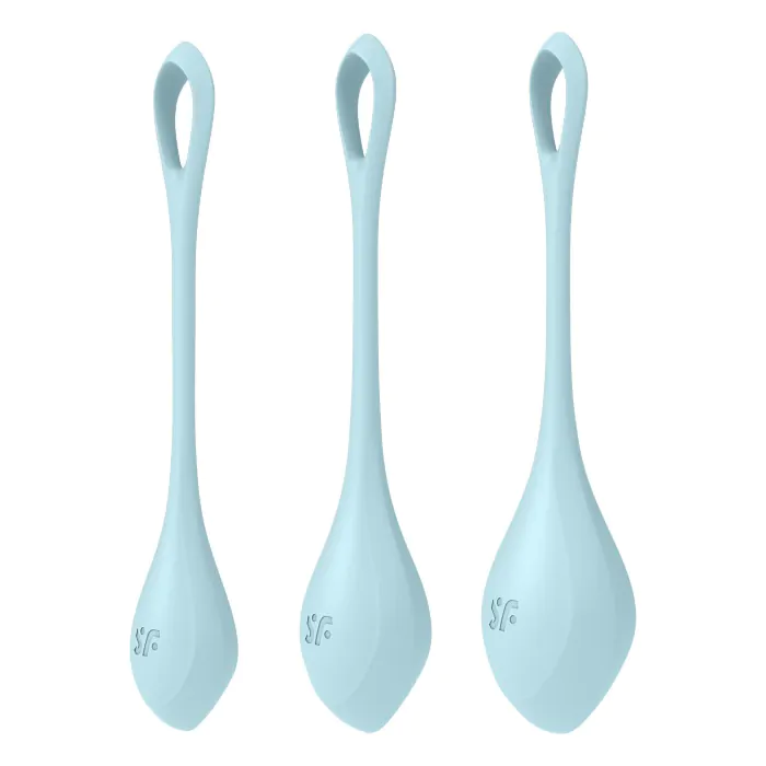 Вагінальні кульки Satisfyer Yoni Power 2 Light Blue