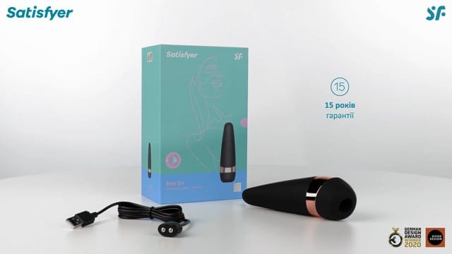Вакуумний кліторальний стимулятор Satisfyer Pro 3+ Vibration — фото 4
