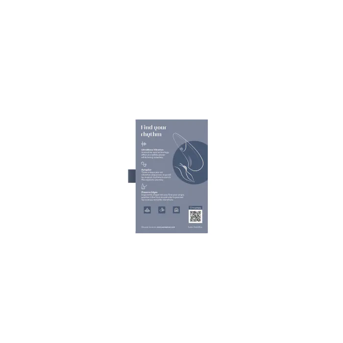 Вібратор Womanizer Vibe Dark Blue​ — фото 15