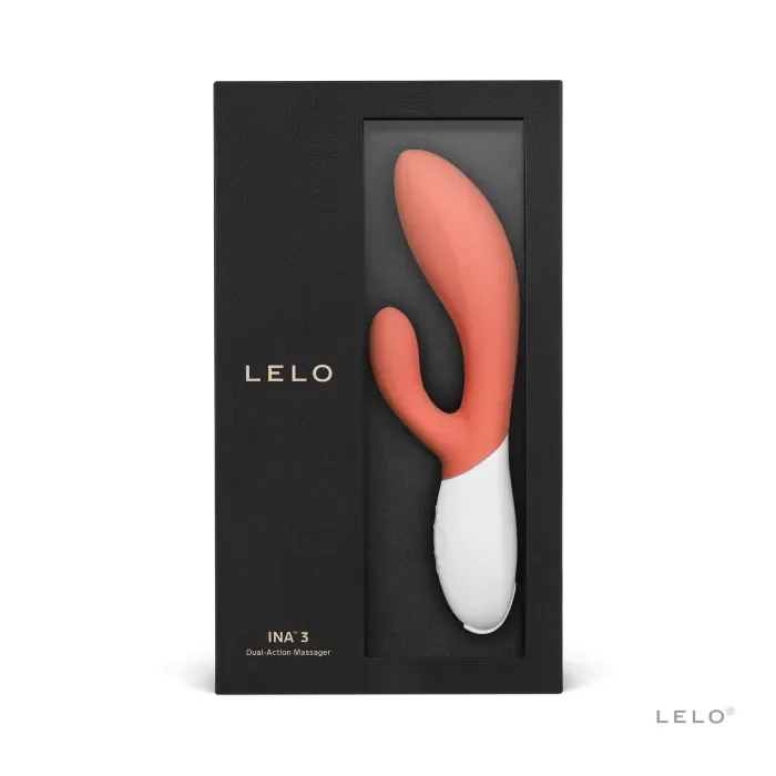 Вібратор-кролик Lelo Ina 3 Coral — фото 3