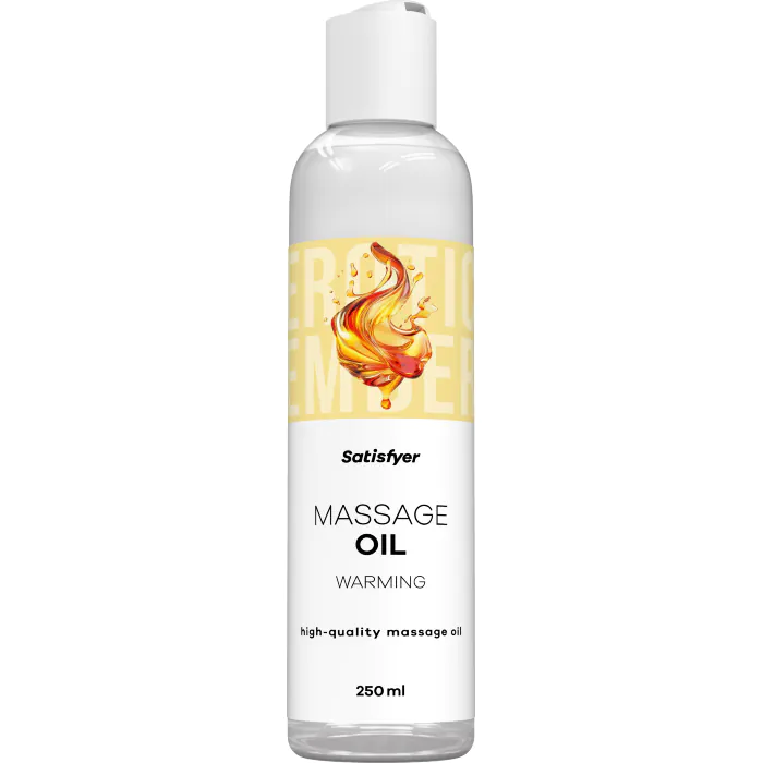 Масажна олія Satisfyer Massage Oil Warming 250 мл — фото 3